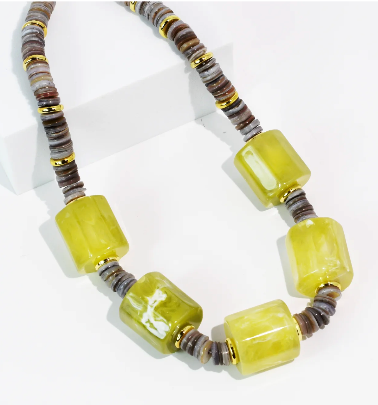 Chartruese Glow Necklace