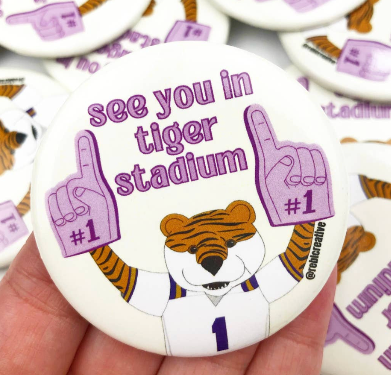 Game Day Buttons