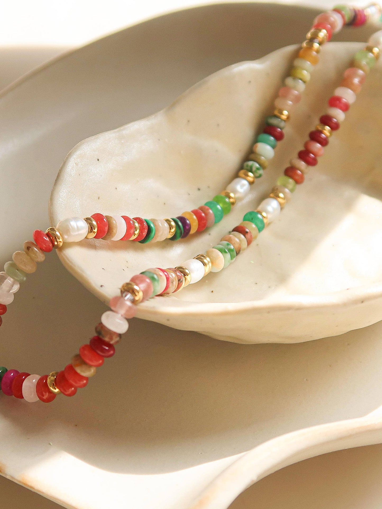 Sunny Beaded Waterproof Necklace