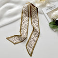 Brown Polka Dot Twillie Scarf - Best & Co. Boutique