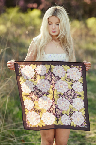 Violet Wild Rag Bandana Scarf | 22"