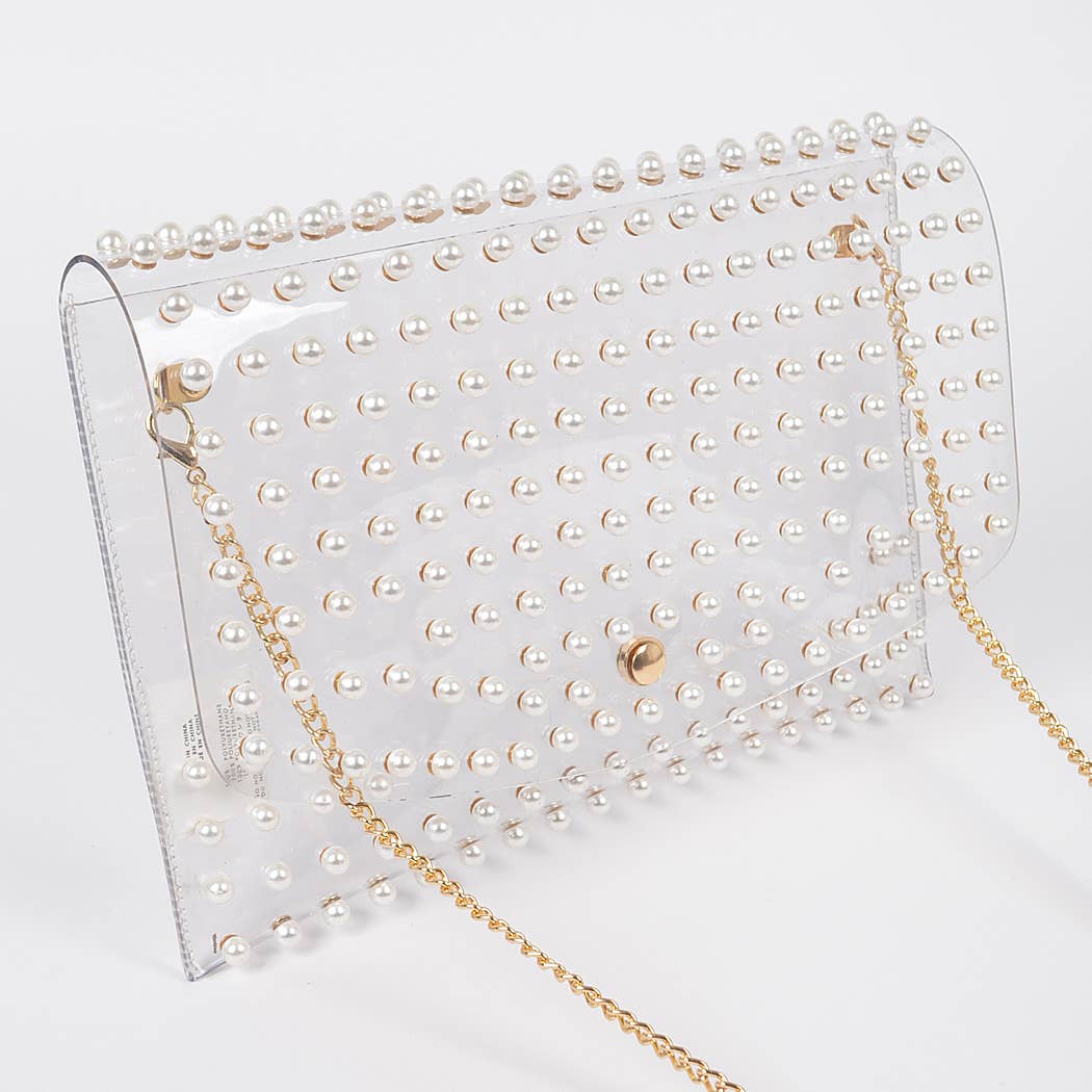 Pearls in the Stands Crossbody