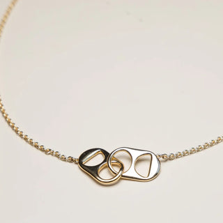 Soda Tab Necklace | Gold