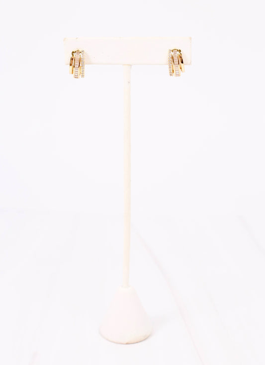 Amici CZ Hoops - Best & Co. Boutique