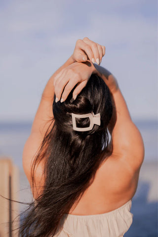 Teleties | Medium Flat Square Hair Clip - Best & Co. Boutique