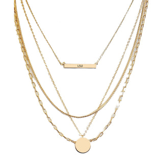 Taytum Layered Game Day Necklace