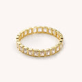 Wren Baguette Elastic Bracelet