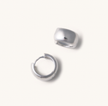 Mimi Chunky Hoops | Silver