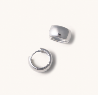 Mimi Chunky Hoops | Silver