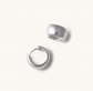 Mimi Chunky Hoops | Silver