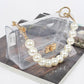 Pearls & Passes Clear Cross Body