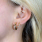 Tessa Gold Hoops | Medium
