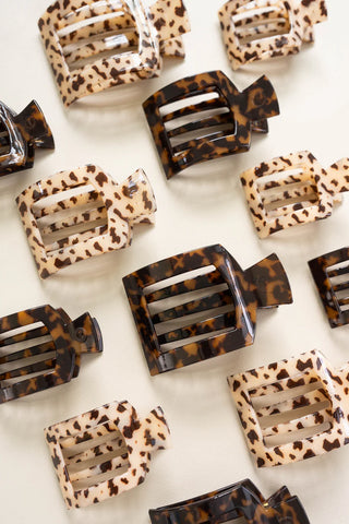 Teleties | Medium Flat Square Hair Clip - Best & Co. Boutique