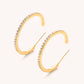 Sutton Gold Hoops-Medium