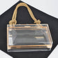 Golden Hour Clear Clutch