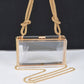 Golden Hour Clear Clutch