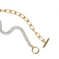 Gilded Tide Tennis & Paperclip Choker