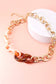 Peach Tortoise Acrylic Gold Chain - Best & Co. Boutique
