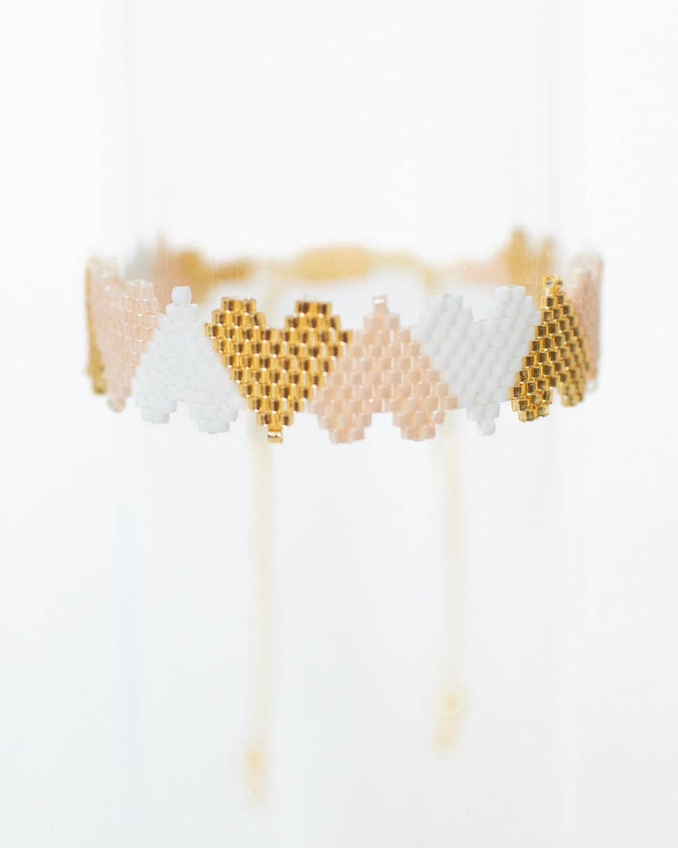 Neutral Heart Claire Bracelet - Best & Co. Boutique