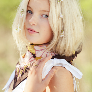 Violet Wild Rag Bandana Scarf | 22"