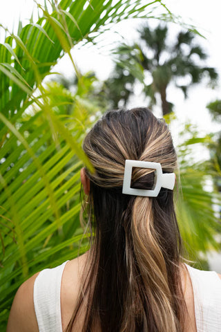 Teleties | Medium Flat Square Hair Clip - Best & Co. Boutique