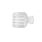 Teleties | Small Flat Square Hair Clip - Best & Co. Boutique