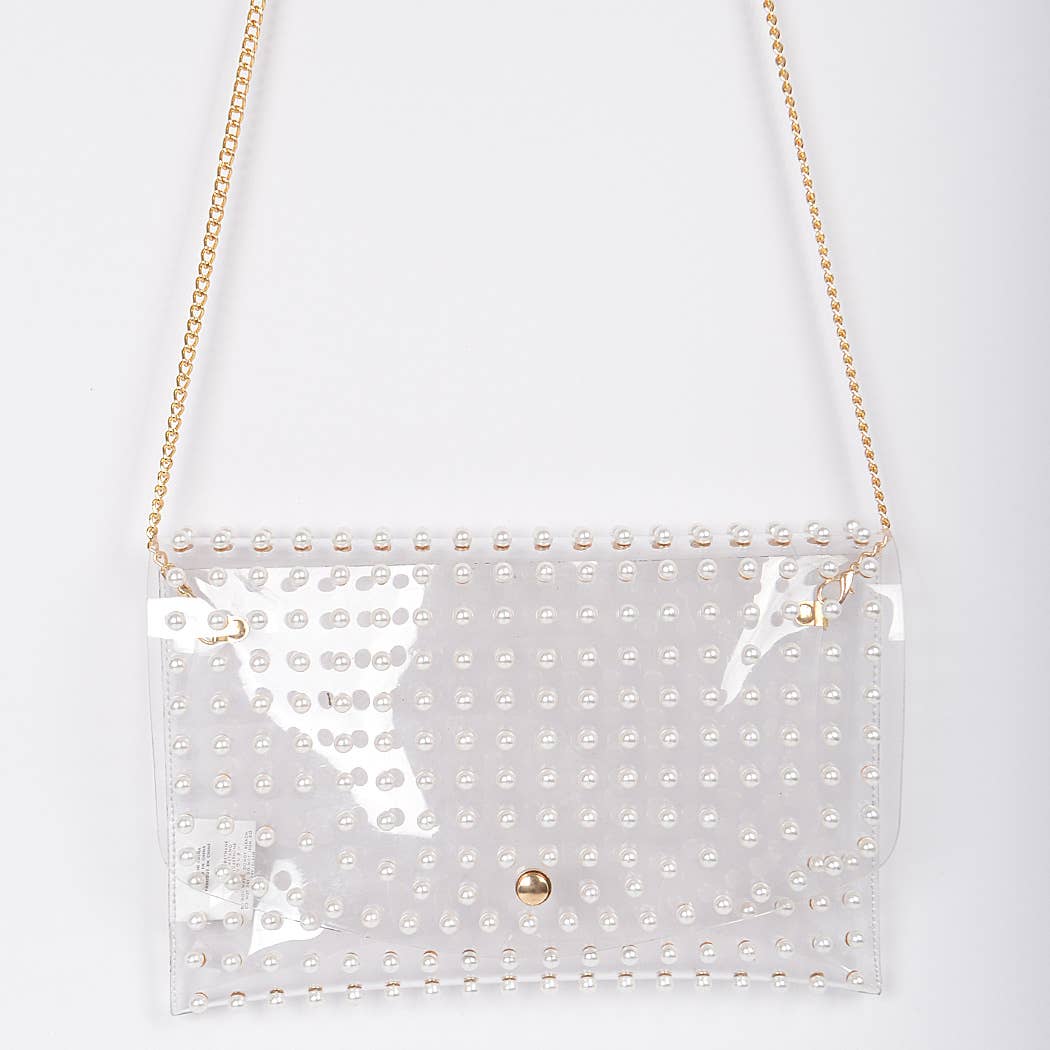 Pearls in the Stands Crossbody