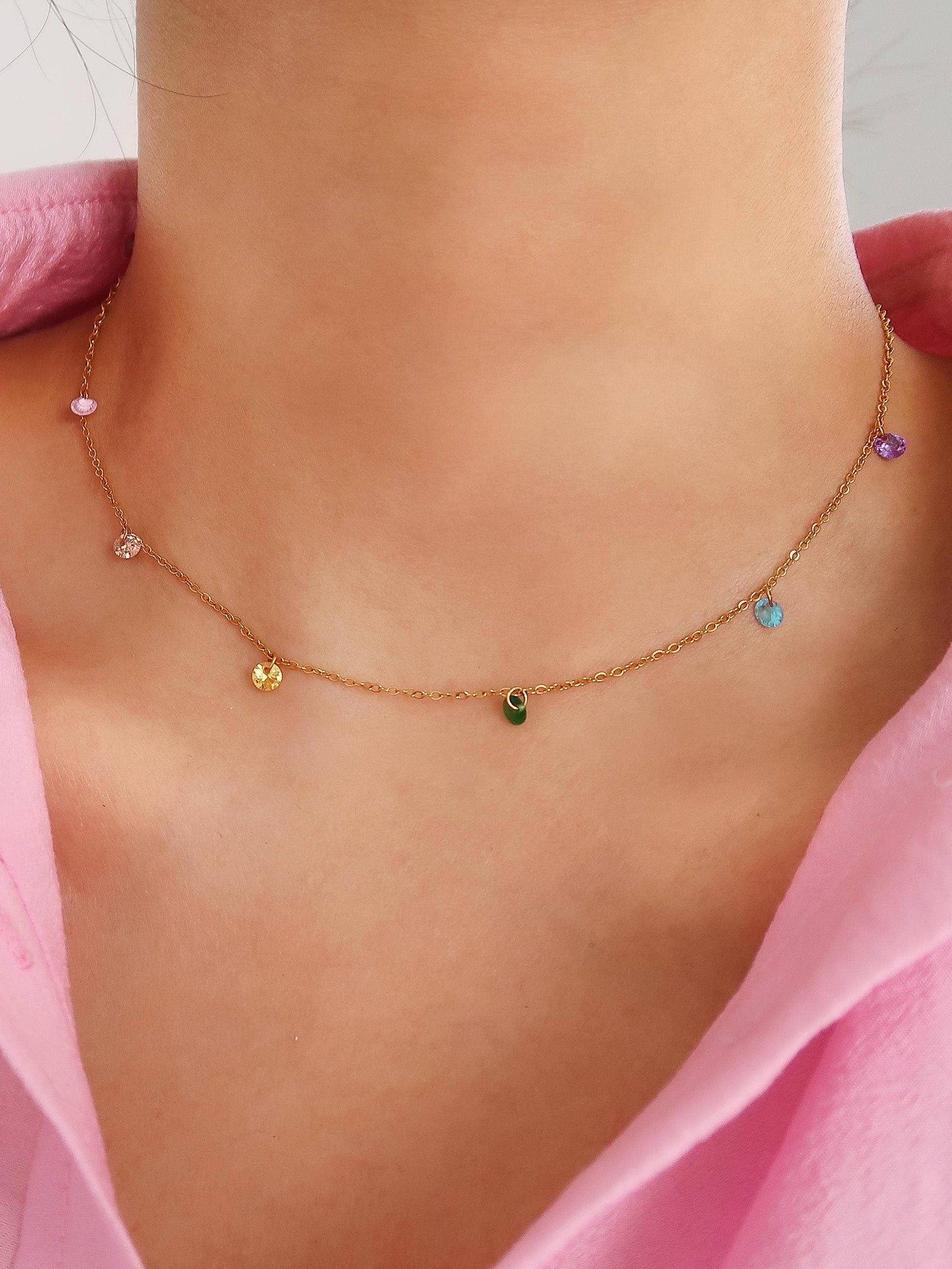 Ariana Petite CZ Necklace