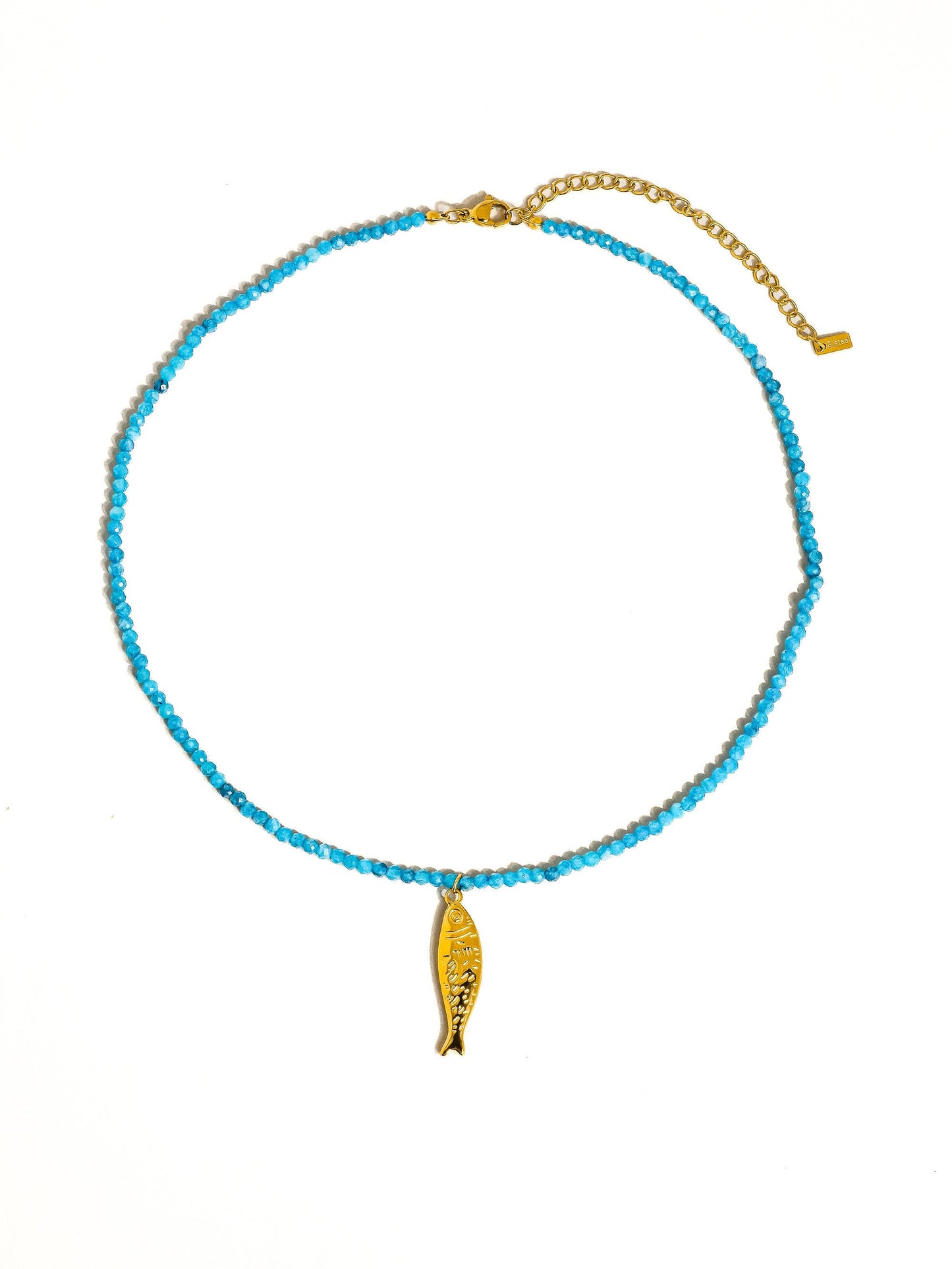Sasha Beaded Fish Necklace