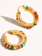 Capri Beaded Resort Hoops
