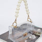 Pearls & Passes Clear Cross Body