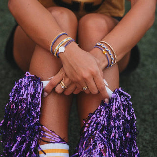 Lets Go Game Day Bracelet/Hair Tie Set