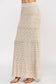 The Amber Knit Crochet Skirt - Best & Co. Boutique