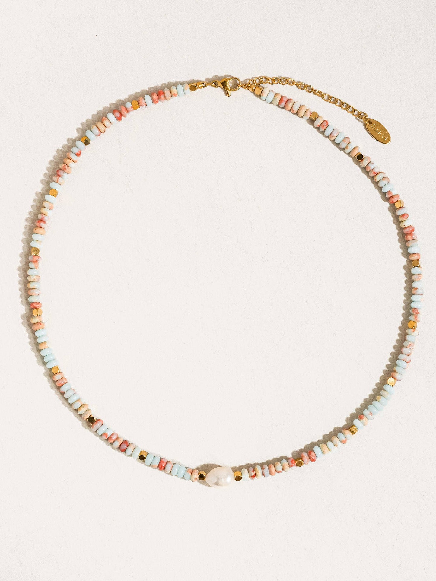 The Swank Boho Necklace | Pearl