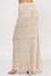 The Amber Knit Crochet Skirt - Best & Co. Boutique