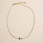 Eternal Grace Gold Cross Necklace