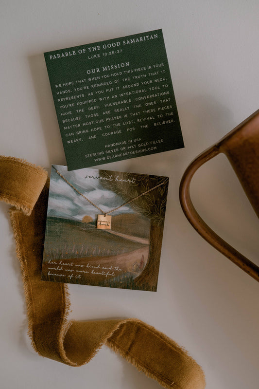 Servant Heart Parable Necklace - Best & Co. Boutique