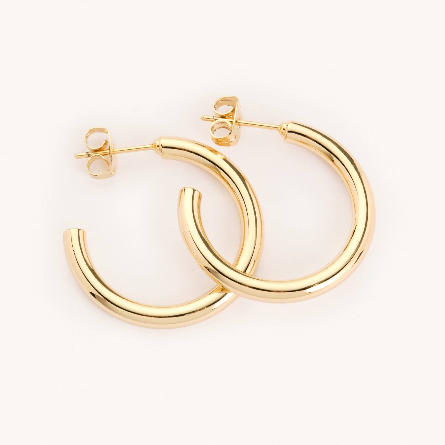 Tessa Gold Hoops | Medium