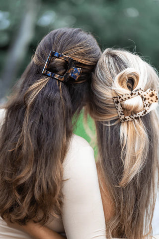 Teleties | Medium Flat Square Hair Clip - Best & Co. Boutique